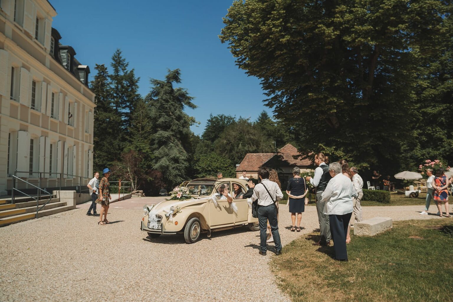 Le mariage de Pauline et Sébastien au château de Quênet à Conches en ouche par Alain Leprévost photographe et vidéaste de mariage en Normandie